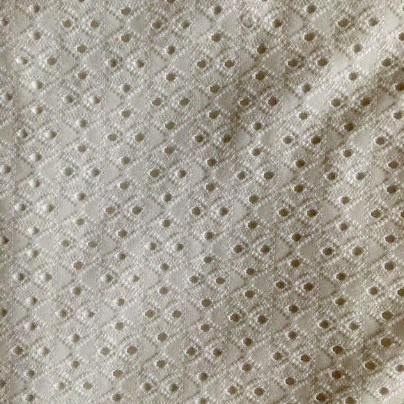 Speechless Women's White Eyelet Puff Sleeve Dress Size Medium - Picture 9 of 14